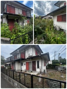 空き家の除草、草刈り